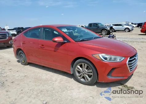 2018 Hyundai Elantra Sel from USA, damaged, VIN 5NPD84LF5JH282089